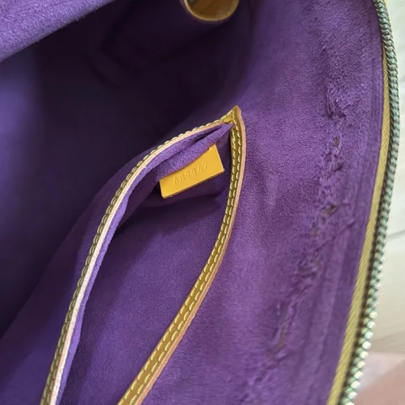 Louis Vuitton Vintage Handbag Yellow Epi Alma Leather (will include storage bag) - Picture 15 of 16